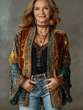 Boho Kimono Jacket Womens - Lightweight Relaxed Fit Duster Style 0