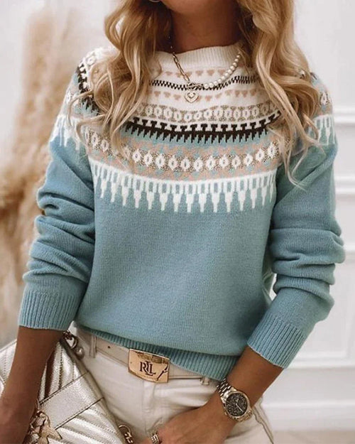 Cashmere Blend Relaxed Fit Sweater for Women - Soft & Versatile 0