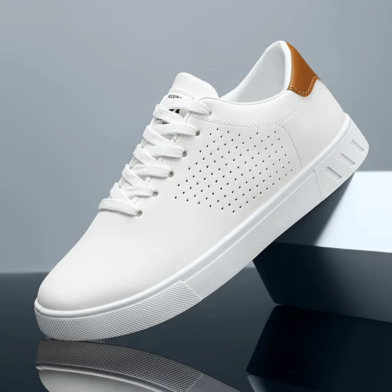 Clean Low-Top Sneakers with Supportive Sole and Breathable Fit 4