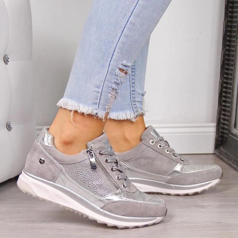 Comfortable Walking Shoes for Women with Supportive Arch and Non-Slip Sole 2