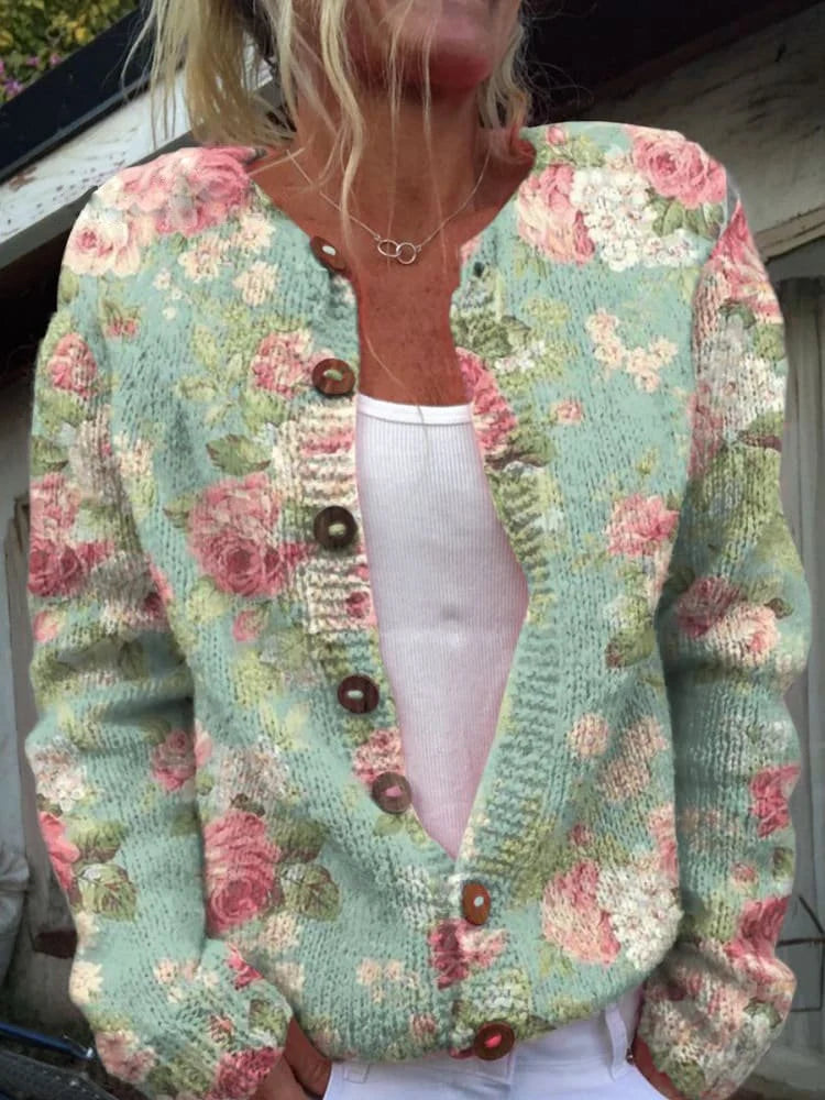 Cozy Cardigan Sweater with Refined Silhouette for Versatile Layering 6