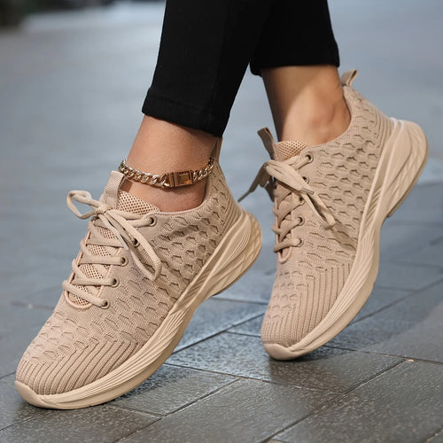 Lightweight Knit Sneakers for Women - Best Walking Shoes for Comfort 0
