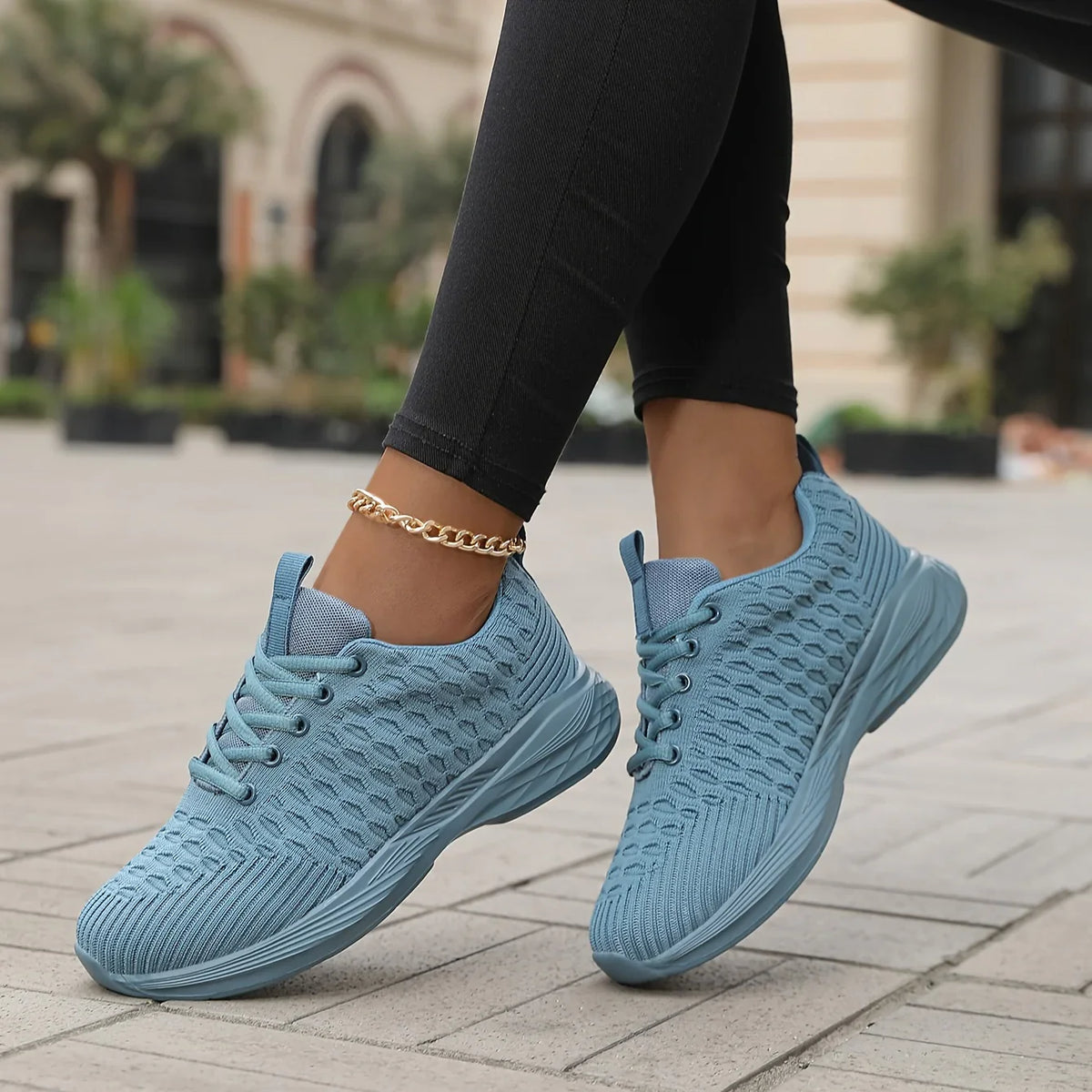 Lightweight Knit Sneakers for Women - Best Walking Shoes for Comfort 11