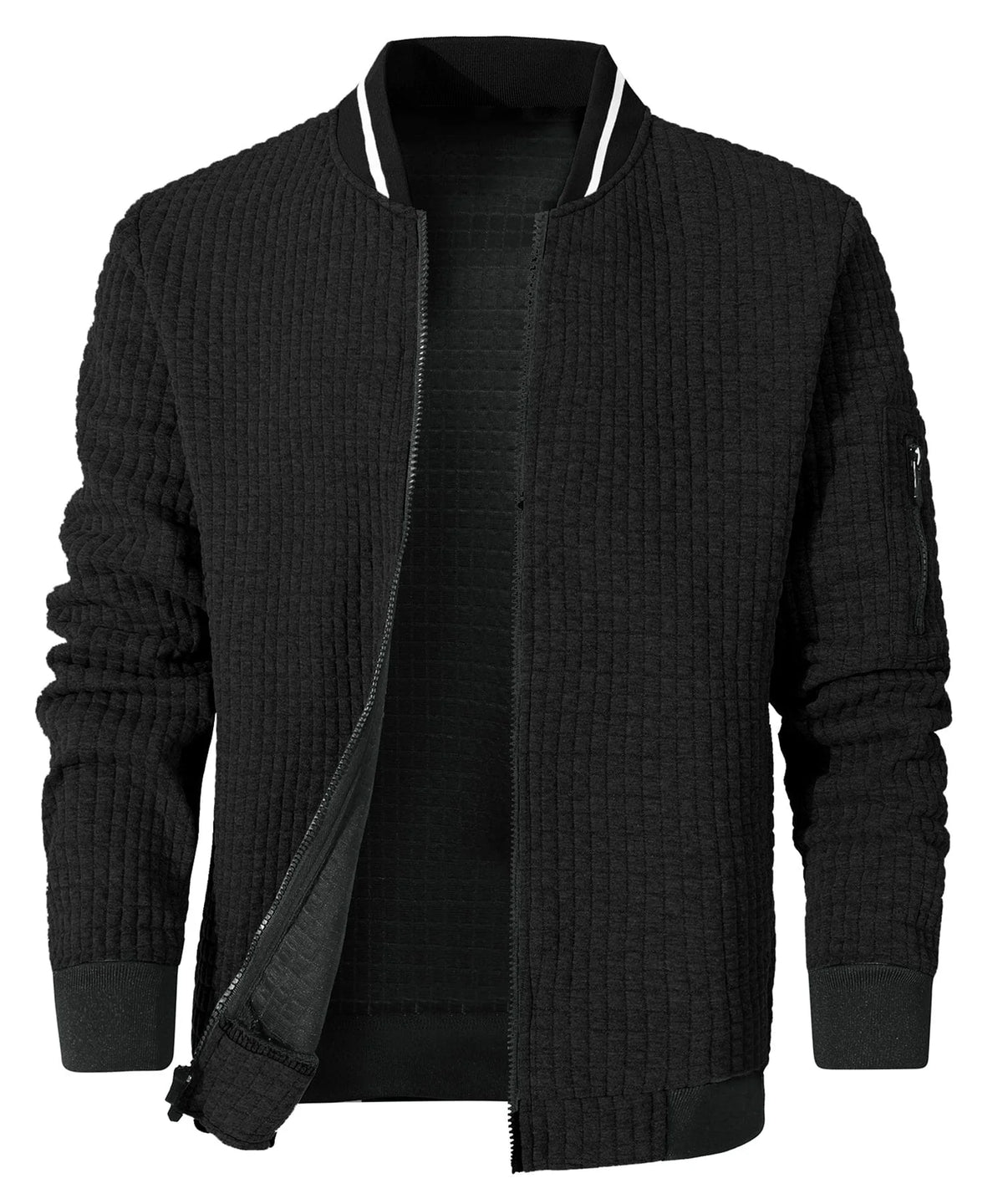 Lightweight Urban Jacket With Security Pocket for Everyday Wear 1