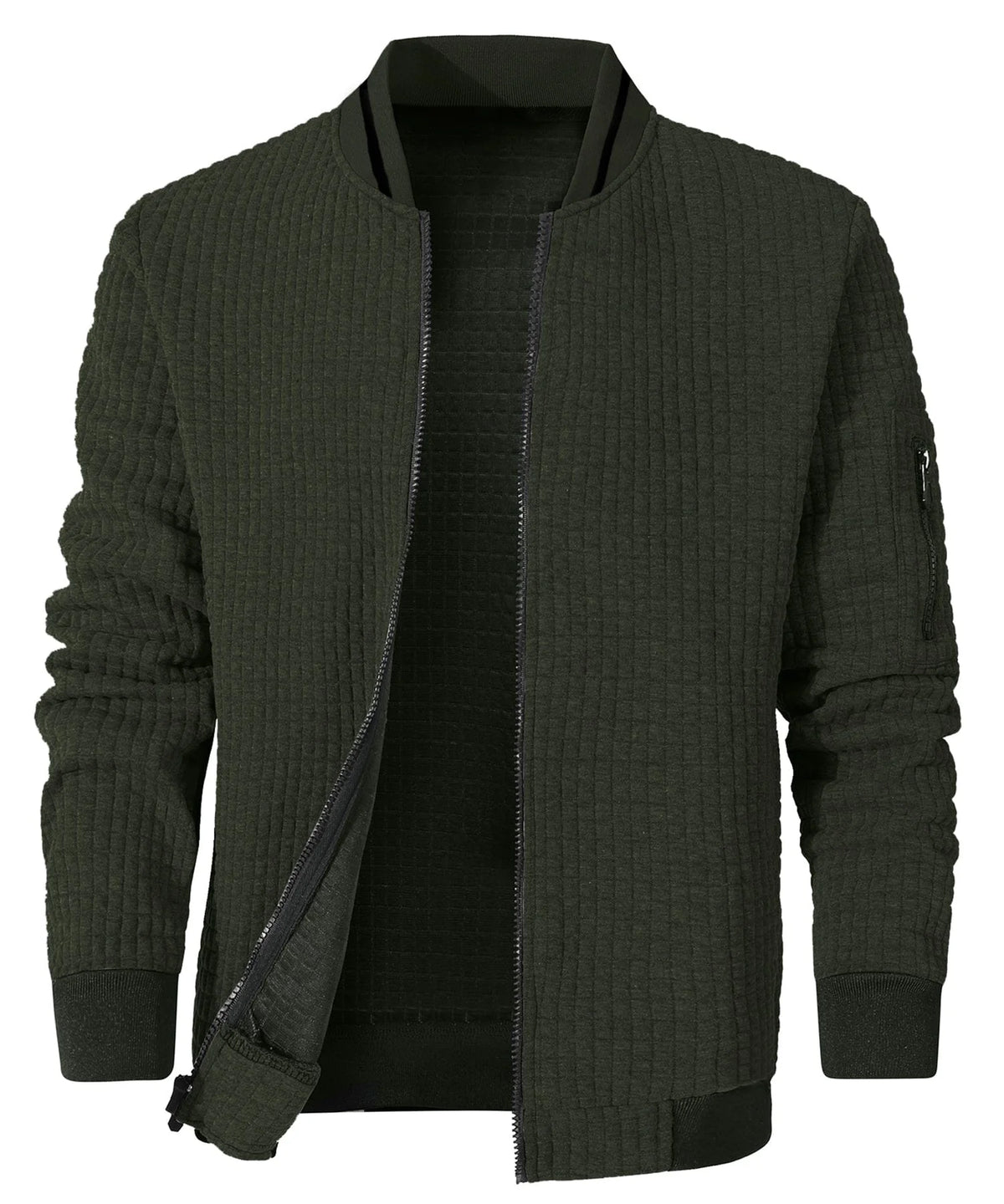 Lightweight Urban Jacket With Security Pocket for Everyday Wear 2