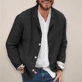 Men's Lightweight Casual Blazer Jacket - Breathable Relaxed Fit 0