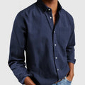 Men's Modern Fit Casual Shirt with Lightweight Comfort 0