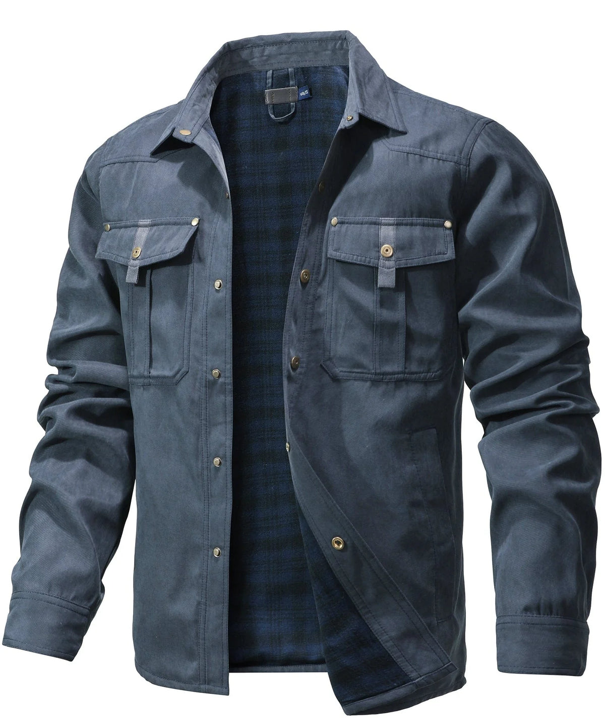 Multi-Season Outdoor Work Jacket with Insulated Flannel Lining 8