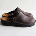Orthopedic Leather Clogs with Supportive Insole and Non-Slip Sole 0