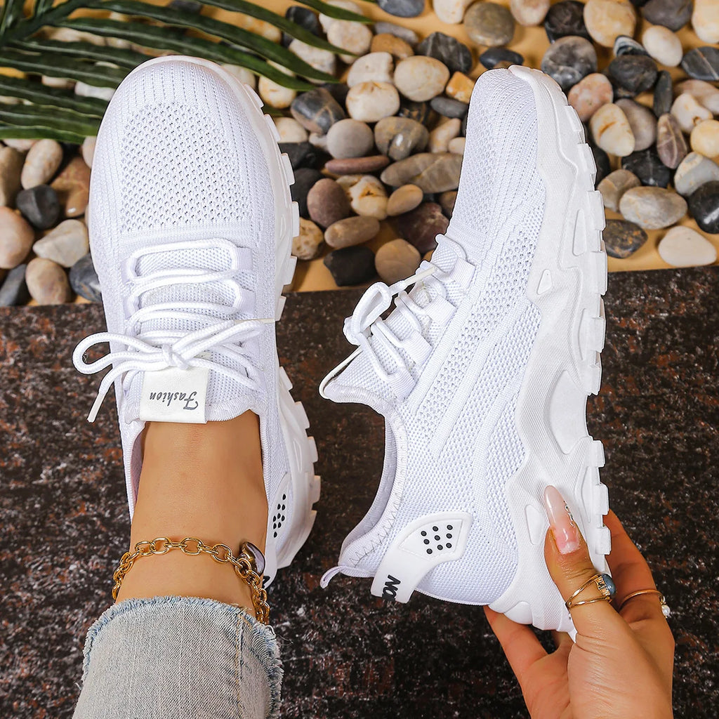 Orthopedic Sneaker with Arch Support and Breathable Knit Upper 6