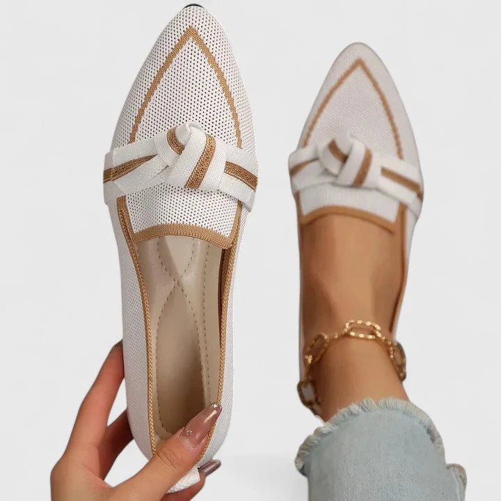 Pointed Toe Loafers for Women with Arch Support and Cushioned Sole 0