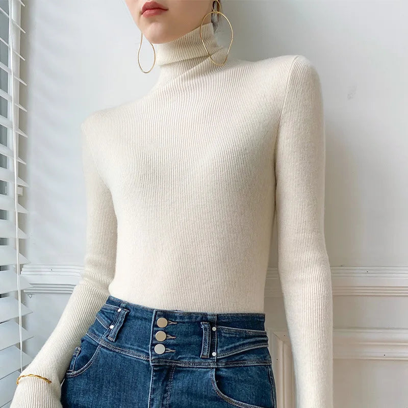 Slim Fit Lightweight Turtleneck Sweater 3
