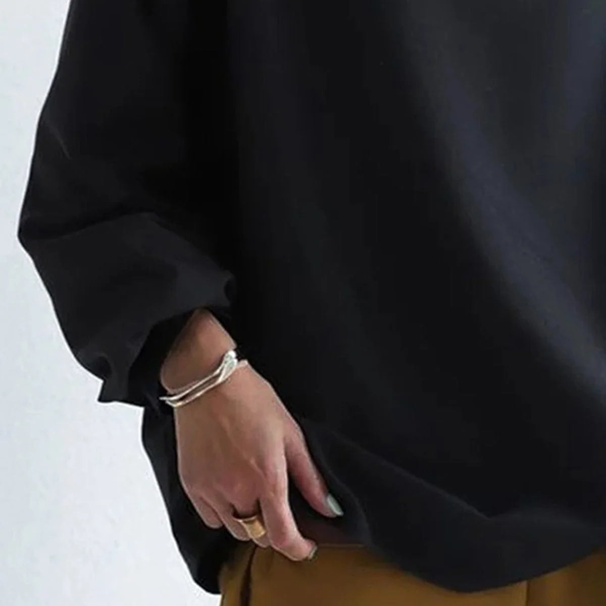 Soft Knit High Neck Top with Relaxed Fit for Everyday Wear 7