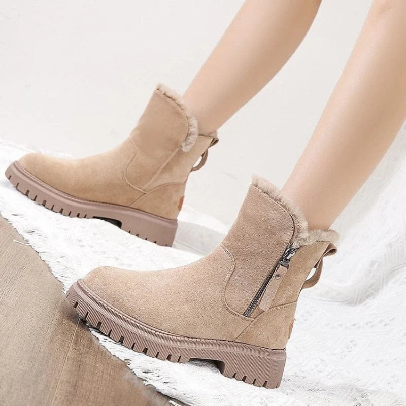 Supportive Black Ankle Boots for Women - Comfortable Everyday Wear 0