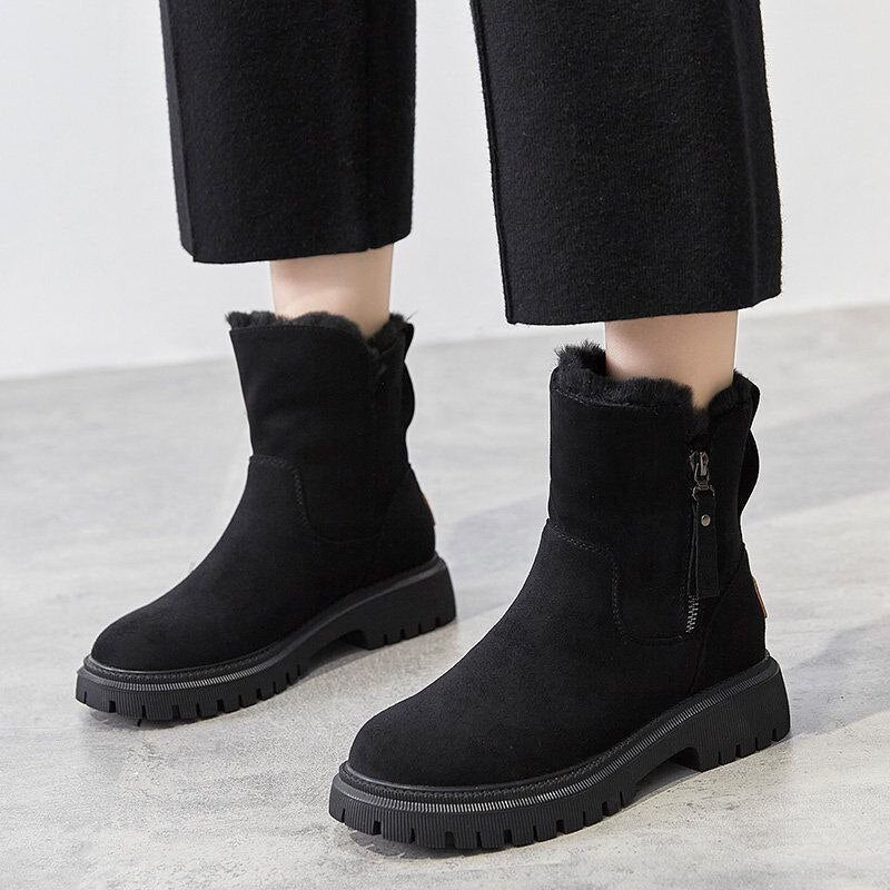 Supportive Black Ankle Boots for Women - Comfortable Everyday Wear 5