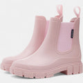 Waterproof Black Ankle Boots for Women with Non-Slip Sole 0