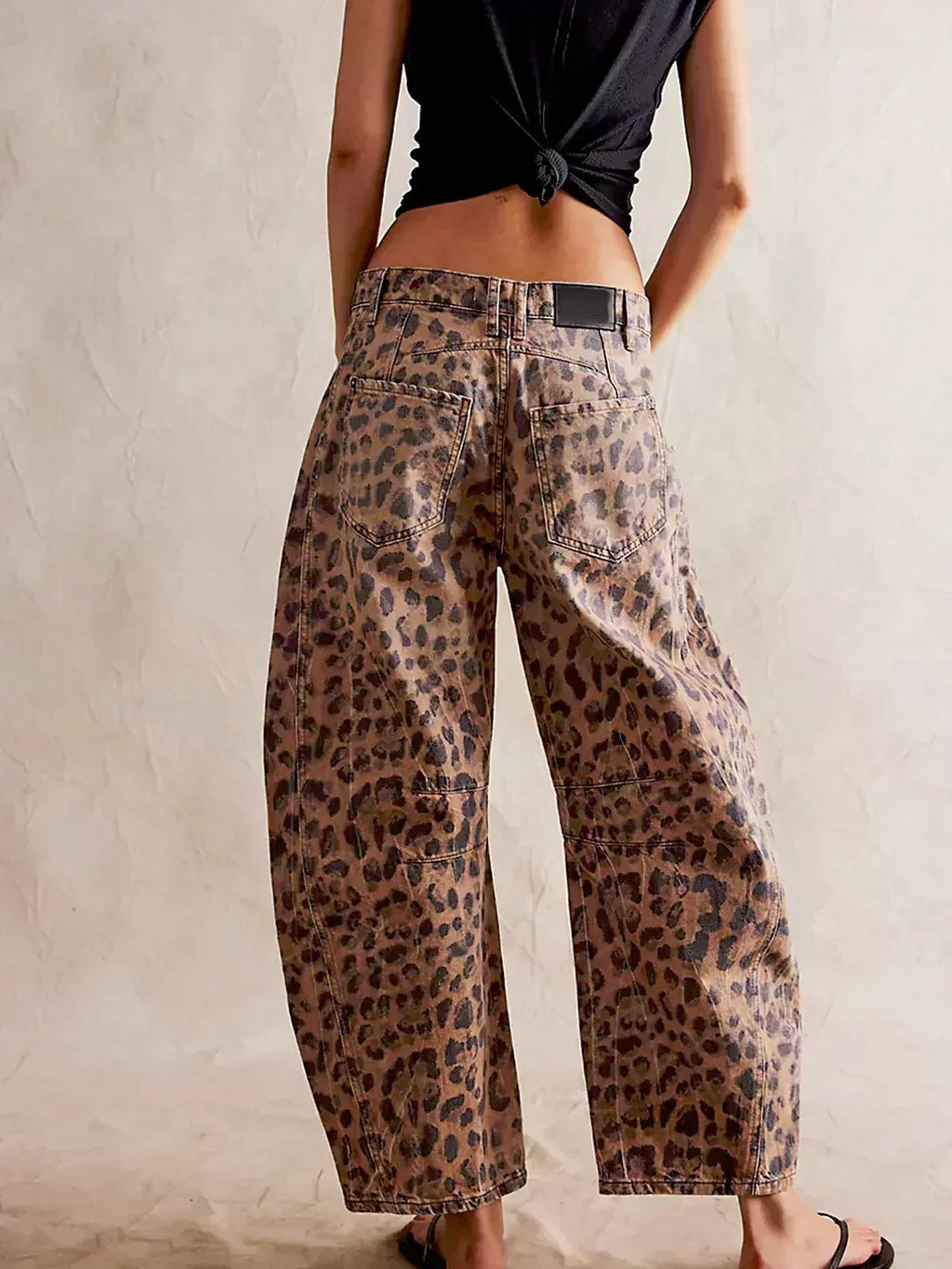Women's High-Rise Wide Leg Jeans with Panel Detailing for Casual Wear 7