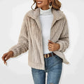 Women's Long Fleece Vest with Zipper and Pockets for Everyday Wear 0