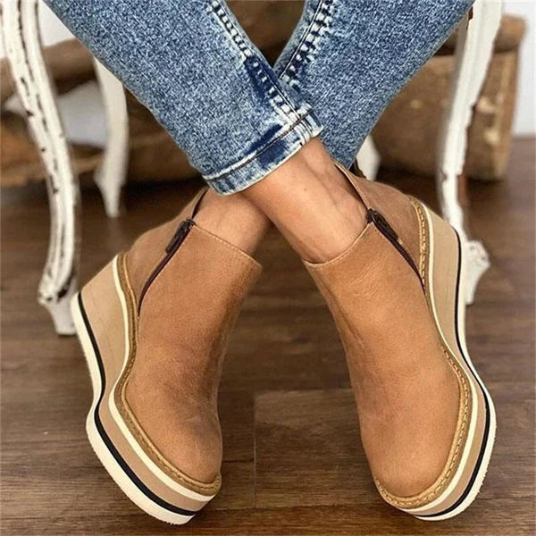 Women's Orthopedic Ankle Boots with Arch Support for Foot Pain Relief 0