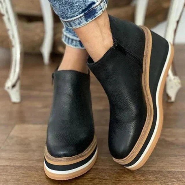 Women's Orthopedic Ankle Boots with Arch Support for Foot Pain Relief 2