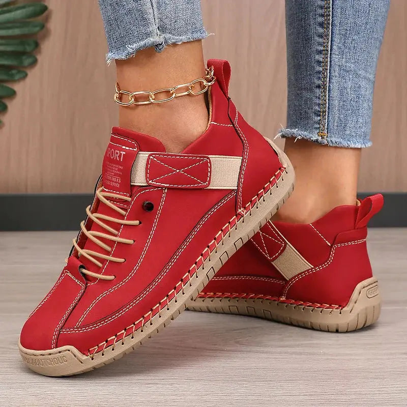 Women's Slip-On Sneakers with Elastic Fit and Anti-Slip Sole 1
