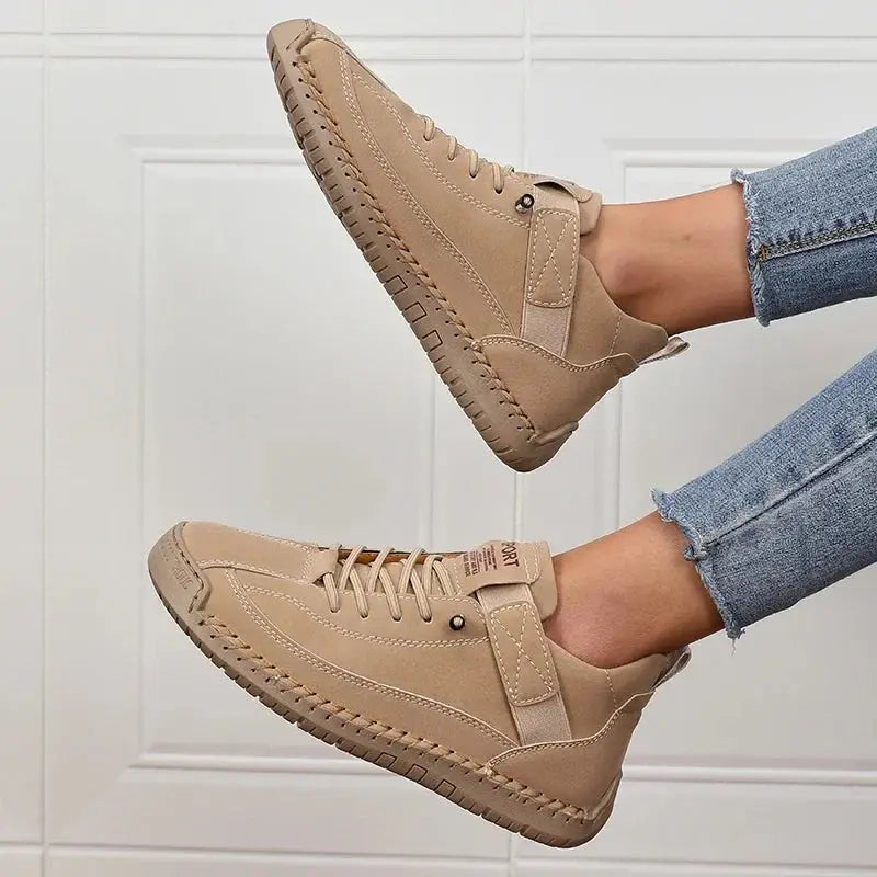 Women's Slip-On Sneakers with Elastic Fit and Anti-Slip Sole 5