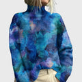 Women's Turtleneck Knit Sweater in Relaxed Fit, Soft Fabric 0